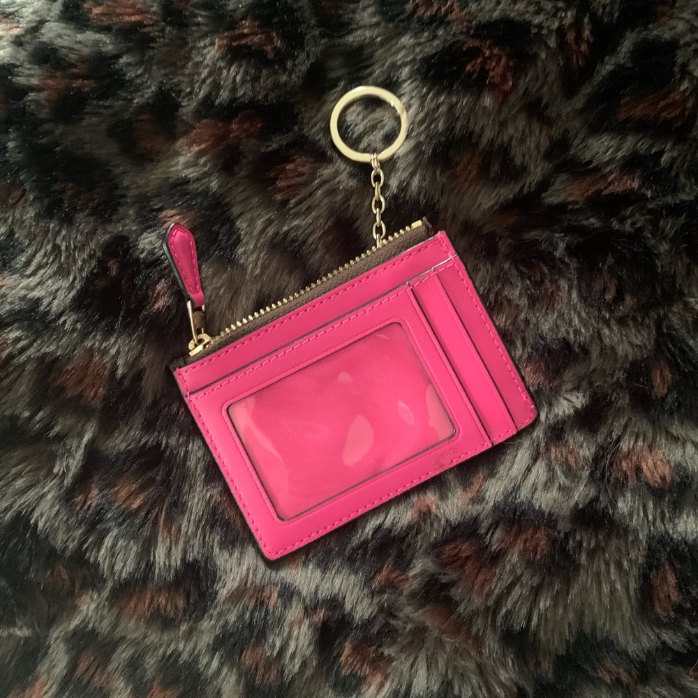 Authentic coach card holder